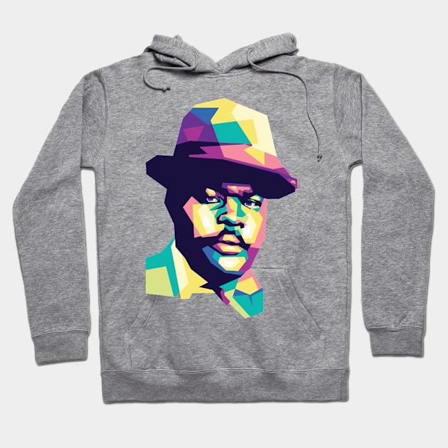 Marcus Garvey wpap fullcollor Hoodie by agungsaid1234